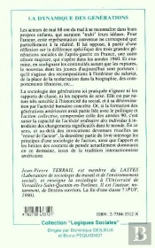 La Dynamique Des Générations