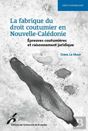 La Fabrique Du Droit Coutumier En Nouvelle-Calédonie : Épreuves Coutumières Et Raisonnement Juridique