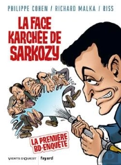 La Face Karchée De Sarkozy