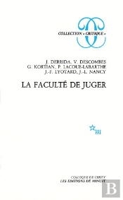 La Faculté De Juger