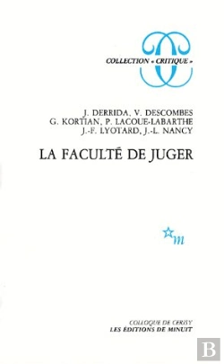 Bertrand.pt - La Faculté De Juger