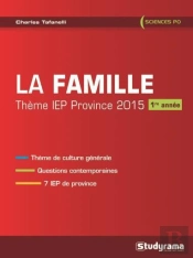 La Famille ; Thème Iep Province 2015 ; 1ère Année