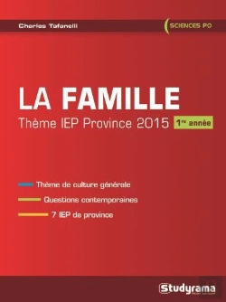 Bertrand.pt - La Famille ; Thème Iep Province 2015 ; 1ère Année