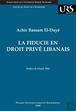 Bertrand.pt - La Fiducie En Droit Privé Libanais