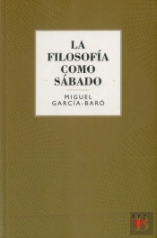 La Filosofía Como Sábado