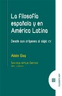 La Filosofia Española Y En America Latina Desde Sus Origene