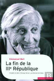 La Fin De La Iiie République