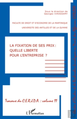 Bertrand.pt - La Fixation De Ses Prix ; Quelle Liberté Pour L'Entreprise ?