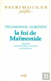 La Foi De Maimonide