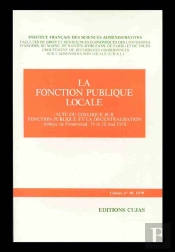 La Fonction Publique Locale
