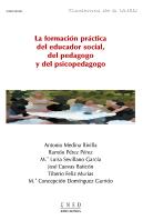 La Formación Práctica Del Educador Social, Del Pedagogo Y Del Psicopedagogo