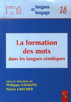 Bertrand.pt - La Formation Des Mots Dans Les Langues Sémitiques