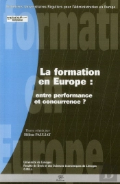 La Formation En Europe ; Entre Performance Et Conccurence?
