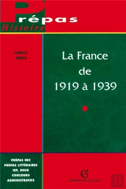 Bertrand.pt - La France De 1919 A 1939