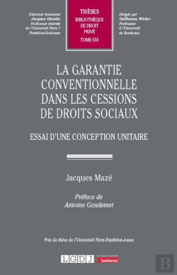 Bertrand.pt - La Garantie Conventionnelle Dans Les Cessions De Droits Sociaux : Essai D'Une Conception Unitaire