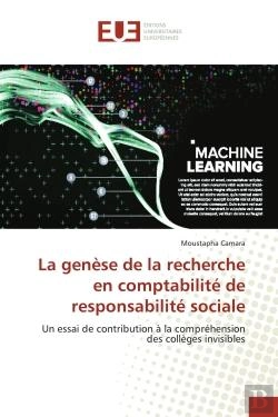 Bertrand.pt - La Genese De La Recherche En Comptabilite De Responsabilite Sociale - Un Essai De Contribution A La