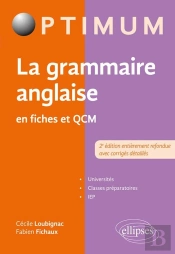 La Grammaire Anglaise En Fiches Et Qcm (2e Édition)