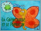 La Grenouille Et Le Papillon