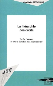 La Hierarchie Des Droits ; Droits Internes Et Droits Europeen Et International