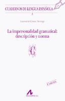 La Impersonalidad Gramatical