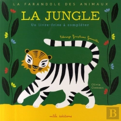 Bertrand.pt - La Jungle ; Un Livre-Frise À Compléter
