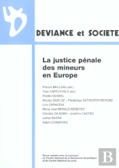 La Justice Penale Des Mineurs En Europe