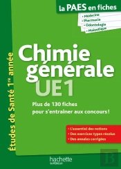 La L1 Sante En Fiches; Chimie Générale