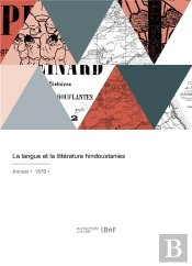 La Langue Et La Littérature Hindoustanies