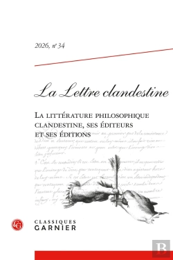 Bertrand.pt - La Lettre Clandestine Tome 34 : La Lettre Clandestine : La Littérature Philosophique Clandestine, Ses Éditeurs Et Ses Éditions
