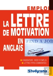 La Lettre De Motivation En Anglais