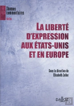 Bertrand.pt - La Liberté D'Expression Aux États-Unis Et En Europe