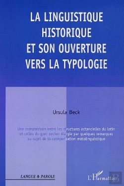 Bertrand.pt - La Linguistique Historique Et Son Ouverture Vers La Typologie