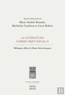 Bertrand.pt - La Litterature Comme Objet Social Ii