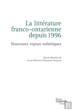Bertrand.pt - La Litterature Franco-Ontarienne Depuis 1996