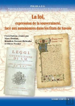 Bertrand.pt - La Loi - Expression De La Souverainete, Face Aux Autonomies Dans Les Etats De Savoie