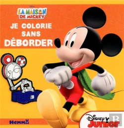 Bertrand.pt - La Maison De Mickey Je Colorie Sans Deborder (Fond Orange)