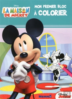 Bertrand.pt - La Maison De Mickey Mon Premier Bloc A Colorier