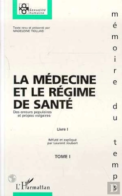 Bertrand.pt - La Medecine Et Le Regime De Sante T.1
