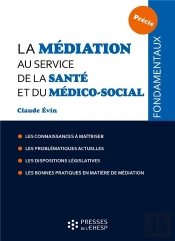 La Médiation Au Service De La Santé Et Du Médico-Social