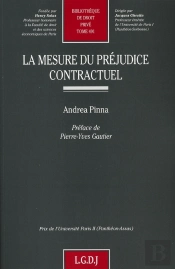 La Mesure De Préjudice Contractuel T.491