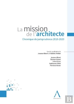 Bertrand.pt - La Mission De L'Architecte : Chronique De Jurisprudence 2010-2020