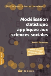 La Modélisation Statistique Appliquee Aux Sciences Sociales