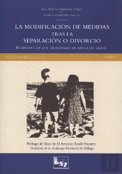 La Modificación De Medidas Tras La Separación O Divorcio