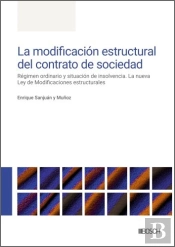 La Modificacion Estructural Del Contrato De Sociedad