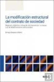La Modificacion Estructural Del Contrato De Sociedad
