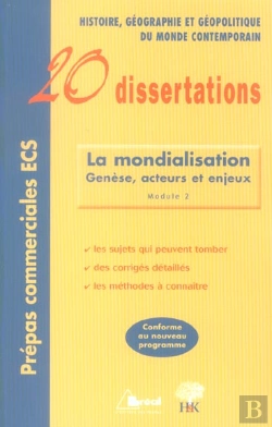 Bertrand.pt - La Mondialisation : Génèse, Acteurs Et Enjeux