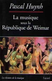 La Musique Sous La République De Weimar
