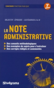 La Note Administrative (3e Édition)