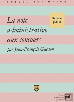 Bertrand.pt - La Note Administrative Aux Concours