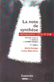 La Note De Synthèse (11e Édition)